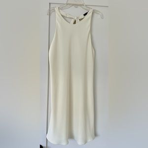 Zara trafaluc white dress